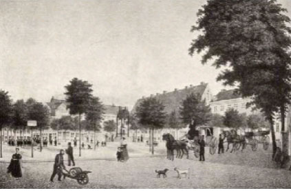 Adolphsplatz, 1821